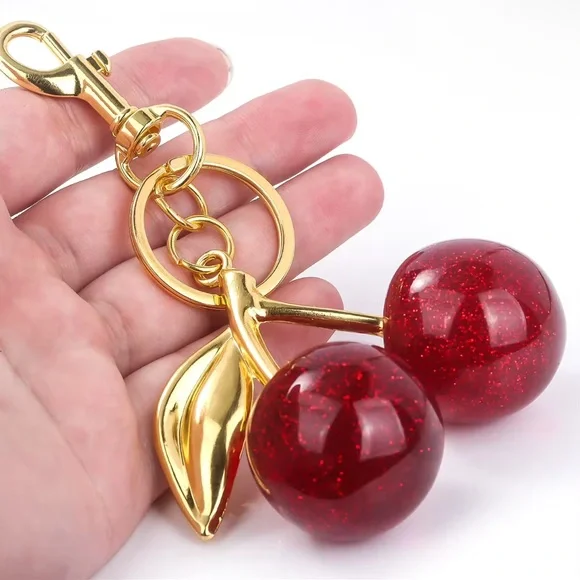 Cherry Bag Charm (Available in Multiple Colors) - Picture 9 of 9